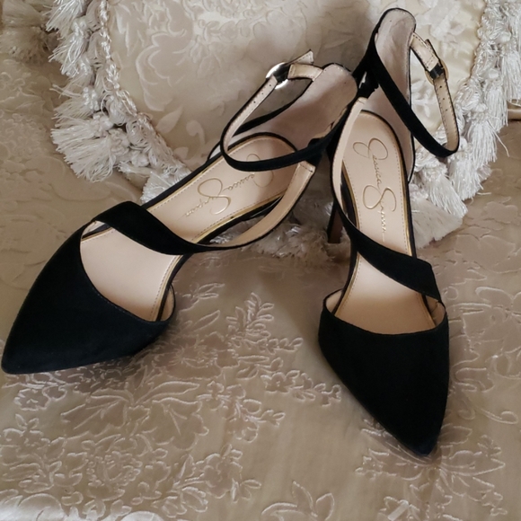 Jessica Simpson Shoes - Jessica Simpson Suede Heels